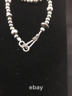 Southwestern Sterling Silver Pearls Mixed Beads 48 Necklace 92348 Southwestern Sterling Silver Pearls Mixed Beads 48 Necklace 92348