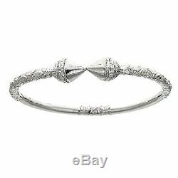 Spear. 925 Sterling Silver West Indian Bangles (ONE BANGLE) (MADE IN USA)