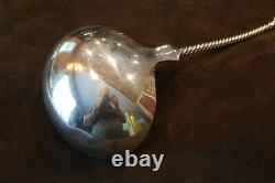 Starr & Marcus Sterling Silver Stag head soup ladle, made by Gorham, late 1800s