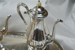 Sterling Serving Tea Service The Kalo Shop Hand Made Early 20th Century