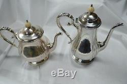 Sterling Serving Tea Service The Kalo Shop Hand Made Early 20th Century