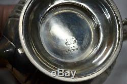 Sterling Serving Tea Service The Kalo Shop Hand Made Early 20th Century