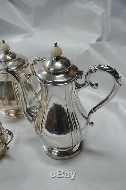 Sterling Serving Tea Service The Kalo Shop Hand Made Early 20th Century