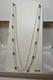 Sterling Silver 17.5 3 Strand Necklace Made in Italy Fast Ship