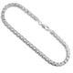 Sterling Silver 3mm Box Chain Necklace or Bracelet, Nickel Free, Made in Italy