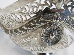Sterling Silver 7 Basket Epergne Centerpiece. Marked Hand Made Asprey London