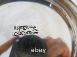 Sterling Silver 7 Basket Epergne Centerpiece. Marked Hand Made Asprey London
