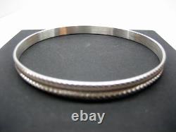 Sterling Silver 925 Bangle, Variety Of Sizes Made In U. S. A. Shantpeter Brand