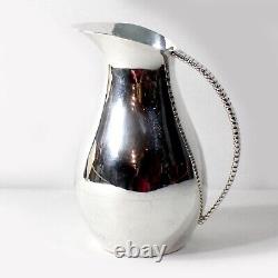 Sterling Silver 925 Pitcher Plaia by Luella Made in Mexico MCM Designer Handle