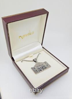 Sterling Silver ALAMO NECKLACE Made by Artisans exclusively by NAVIKA USA