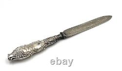 Sterling Silver Antique Knife- Made in Birmingham c. 1899-1900