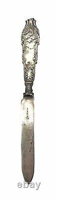 Sterling Silver Antique Knife- Made in Birmingham c. 1899-1900