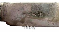 Sterling Silver Antique Knife- Made in Birmingham c. 1899-1900