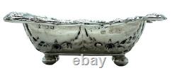 Sterling Silver Antique Rectangular Dishes Made in Birminghan c. 1926 England