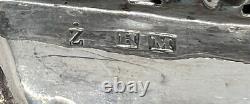 Sterling Silver Antique Rectangular Dishes Made in Birminghan c. 1926 England