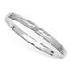 Sterling Silver Bangle Diamond Cut British Made Hallmarked Brand New