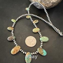 Sterling Silver Beads Royston Turquoise 20 Necklace 18855