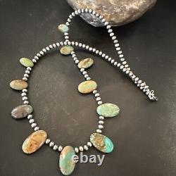Sterling Silver Beads Royston Turquoise 20 Necklace 18855