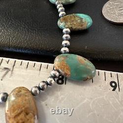 Sterling Silver Beads Royston Turquoise 20 Necklace 18855
