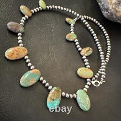 Sterling Silver Beads Royston Turquoise 20 Necklace 18855
