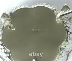 Sterling Silver Bonbon Dish Made by Synyer & Beddoes in 1910