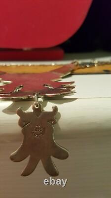 Sterling Silver COD Signed Hand Made Turquoise Inlay Long Necklace