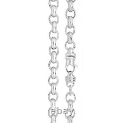 Sterling Silver Cast Belcher Chain British Made 925 Hallmarked 22 Weight 57 g