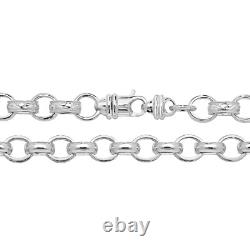 Sterling Silver Cast Belcher Chain British Made 925 Hallmarked 22 Weight 76 g