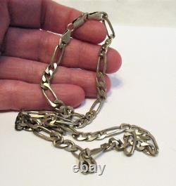 Sterling Silver Chain Necklace Made In Italy 17 Inches 19.1 Grams