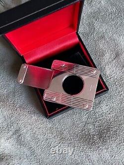 Sterling Silver Cigar Cutter, Made in England