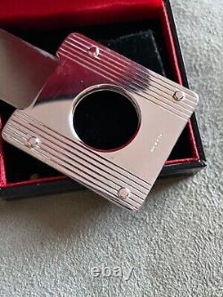 Sterling Silver Cigar Cutter, Made in England