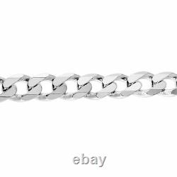 Sterling Silver Cuban Link Chain Necklaces 1mm 8mm Made in Italy Nickel Free