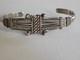 Sterling Silver Detailed Cuff Bracelet Adjustable Made in India