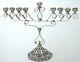 Sterling Silver Filigree Hanukkah Menorah Jewish Lamp H5, Israeli Made, Judaica