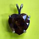 Sterling Silver Hand Made 8.87xt heart shaped genuine yellow sapphire