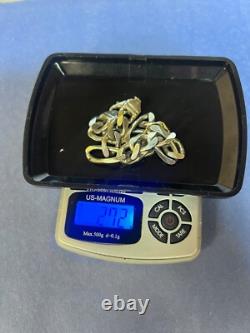 Sterling Silver Italy Made Figaro Chain Bracelet 27.2g 9' Sterling Silver Italy Made Figaro Chain Bracelet 27.2g 9'