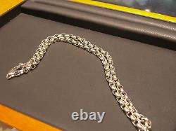 Sterling Silver Necklace Hand Made Italian 925 New Wow