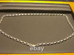 Sterling Silver Necklace Hand Made Italian 925 New Wow