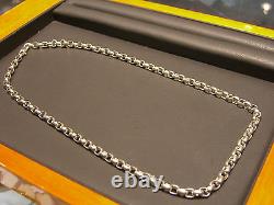 Sterling Silver Necklace Hand Made Italian 925 New Wow