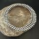 Sterling Silver Pearls 4mm Beads Stainless Steel Wire Wrap Bracelet 90413