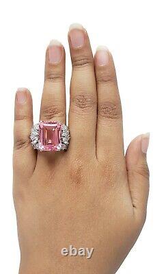 Sterling Silver Ring for Women 925 Shop CZ Pink White Marquise ADASTRA JEWELRY