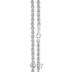 Sterling Silver Roped Bracelet British Made 925 Hallmarked 8 Weight 11.2g