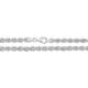 Sterling Silver Roped Bracelet British Made 925 Hallmarked 8 Weight 17.2g