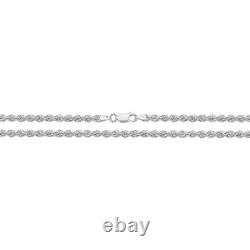 Sterling Silver Roped Bracelet British Made 925 Hallmarked 8 Weight 4.5g