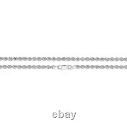 Sterling Silver Roped Bracelet British Made 925 Hallmarked 8 Weight 4.5g