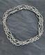 Sterling Silver Vintage Well Made 32'' Long Necklace, 68.5 Grams