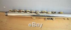 Sterling Silver Yamaha YFL-34 Flute Made In Japan With Case
