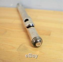 Sterling Silver Yamaha YFL-34 Flute Made In Japan With Case