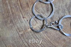 Sterling Silver hand made Links Necklace 19 by JB Navajo