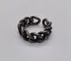 Sterling silver 925 Grams 14 Adjustable size ring Made in Italy